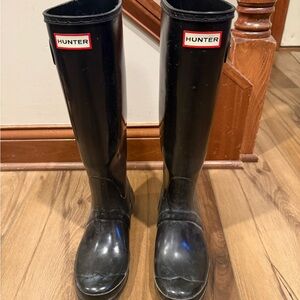 Hunter Black Waterproof Footwear